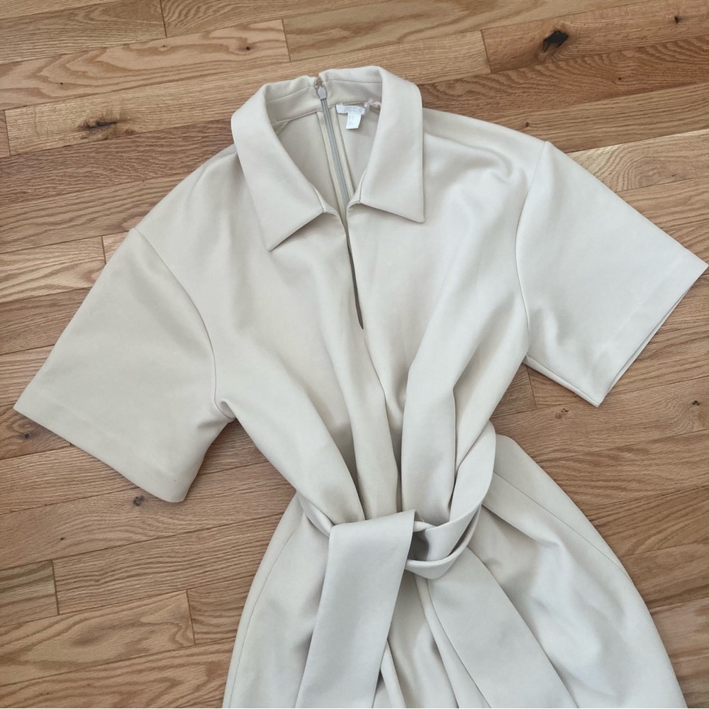 COS Wrap-Effect Playsuit